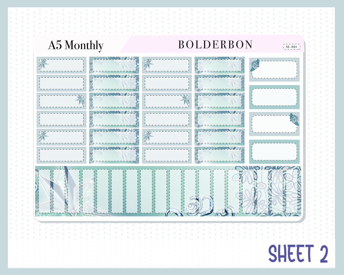 JANUARY A5 MONTHLY KIT || Planner Stickers for Erin Condren