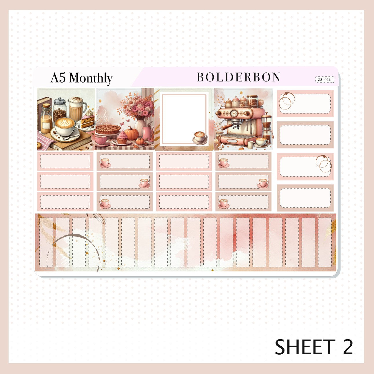 OCTOBER A5 MONTHLY KIT || Planner Stickers for Erin Condren