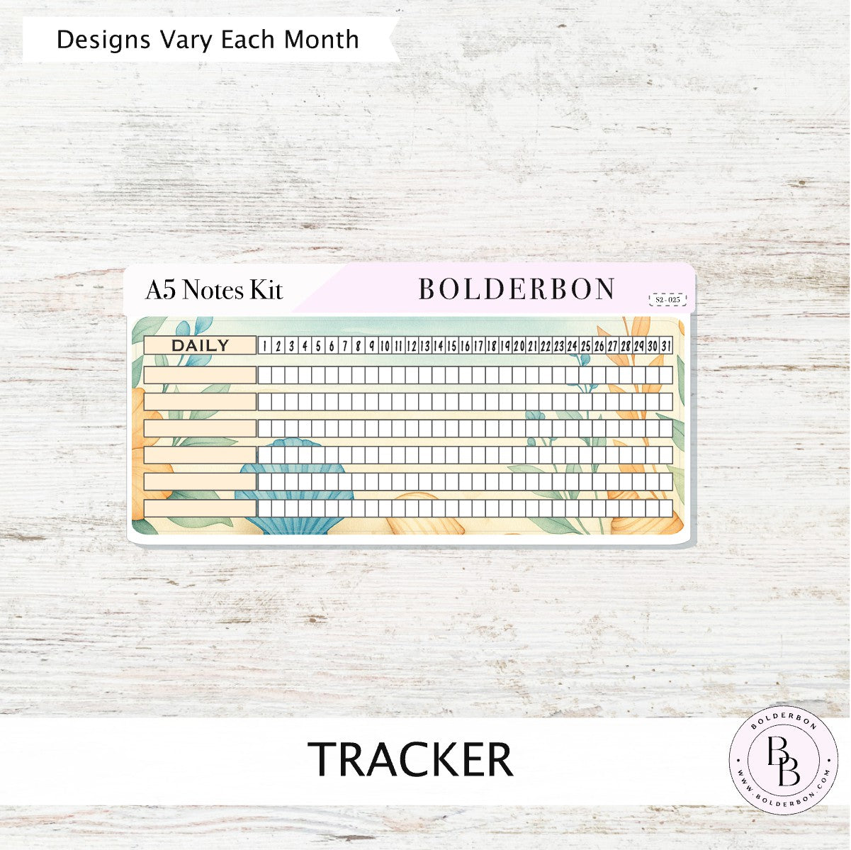 A5 DAILY DUO - Sticker Subscription