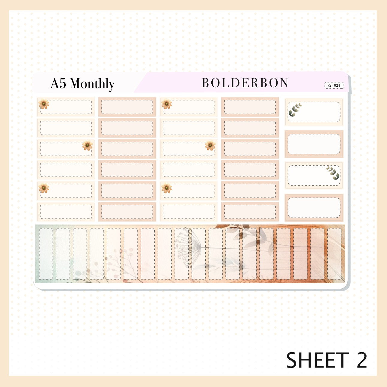 May A5 MONTHLY KIT || Planner Stickers for Erin Condren