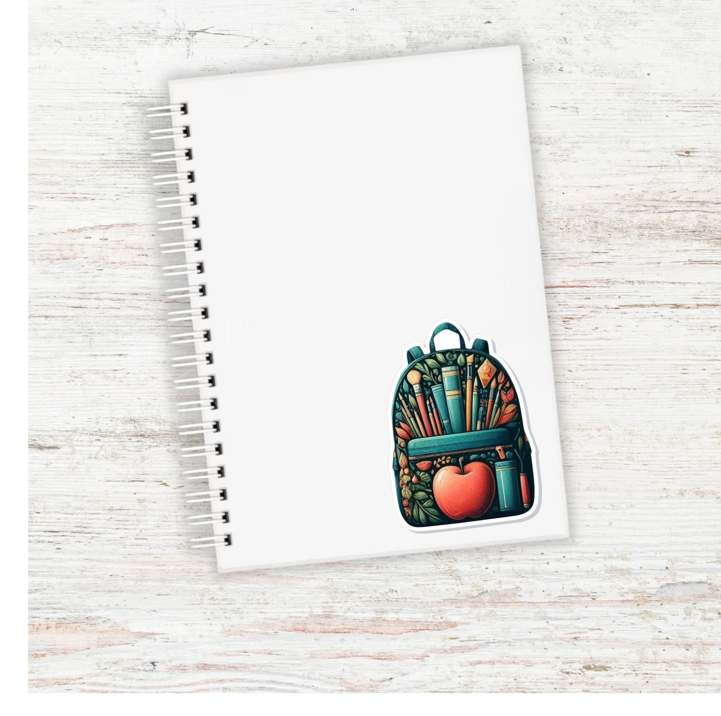 BACKPACK sticker || School, Academic Sticker, Planner Scrapbook, Laptop Sticker, Water Bottle Sticker, Car Decal
