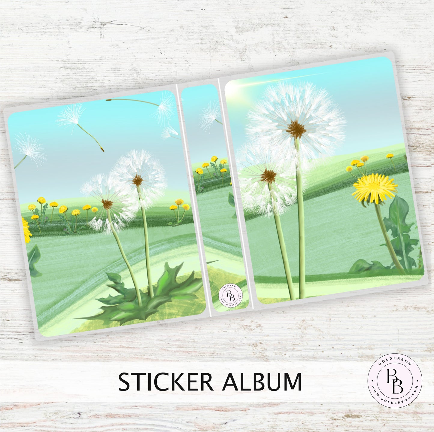 DANDELION || Sleeve Sticker Album