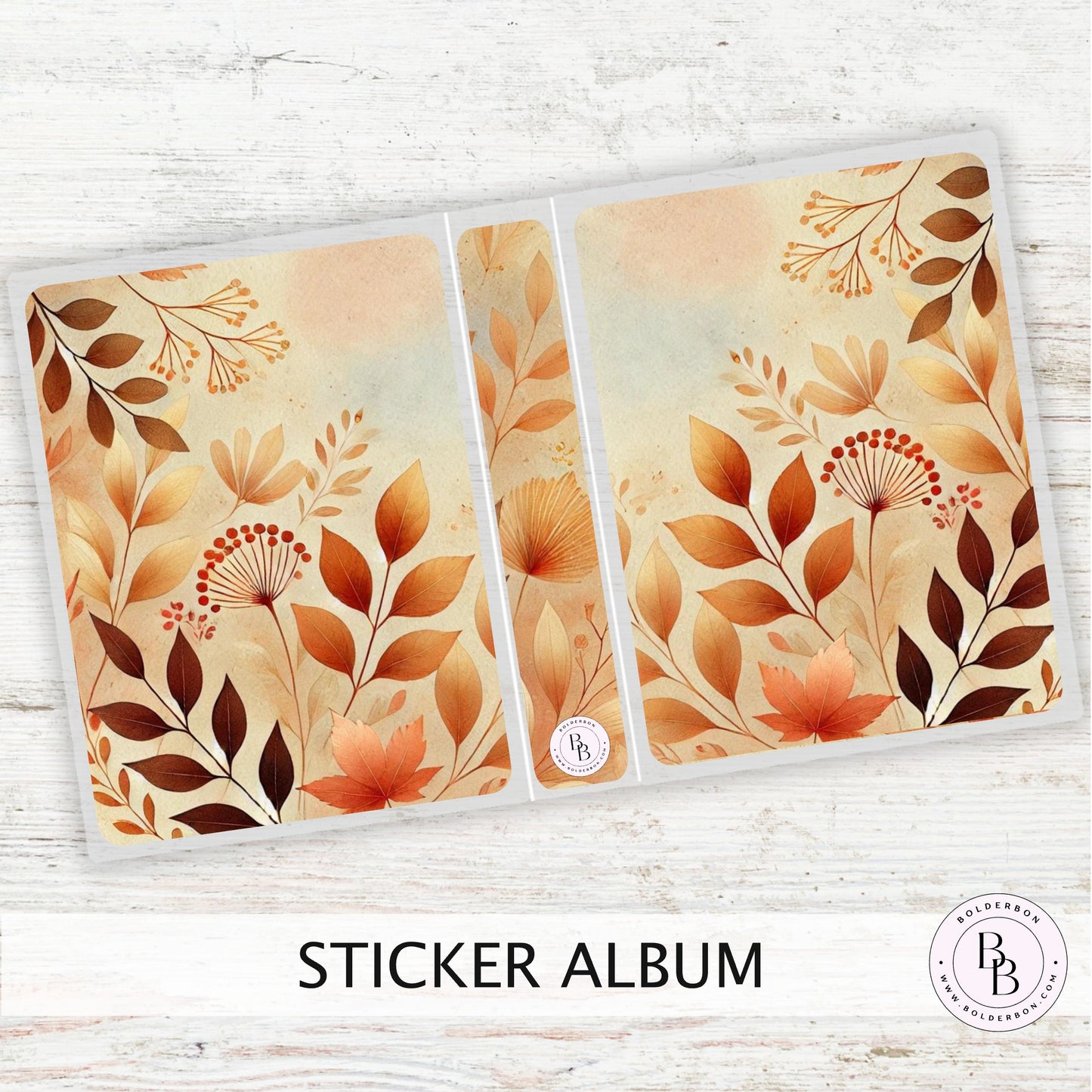 FALL VIBES || Sleeve Sticker Album, Fall Lover Gift