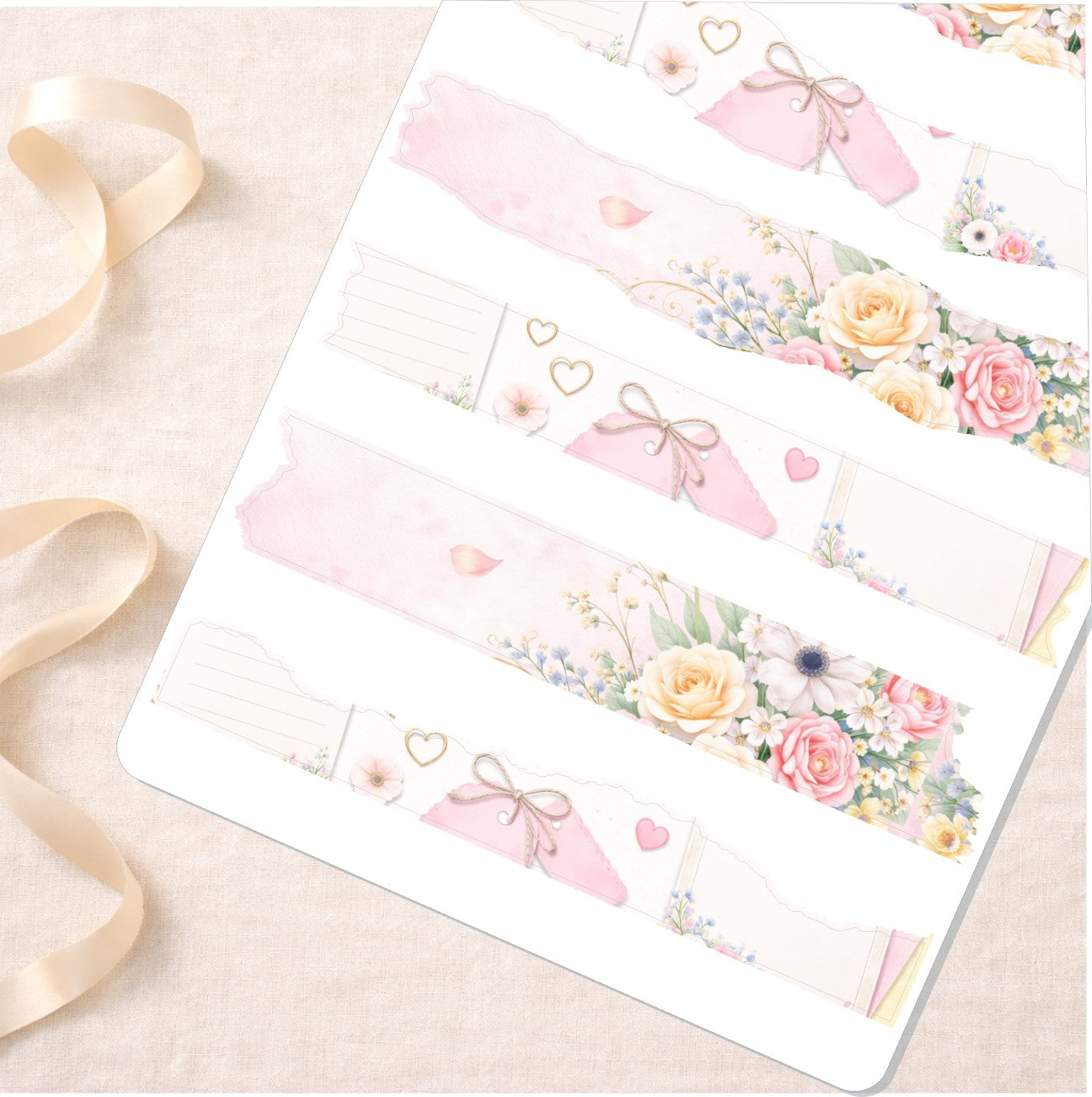 HELLO SPRING || Washi Journal Stickers