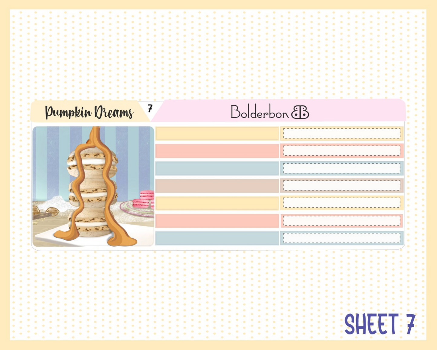 PUMPKIN DREAMS || A5 Daily Duo Planner Sticker Kit