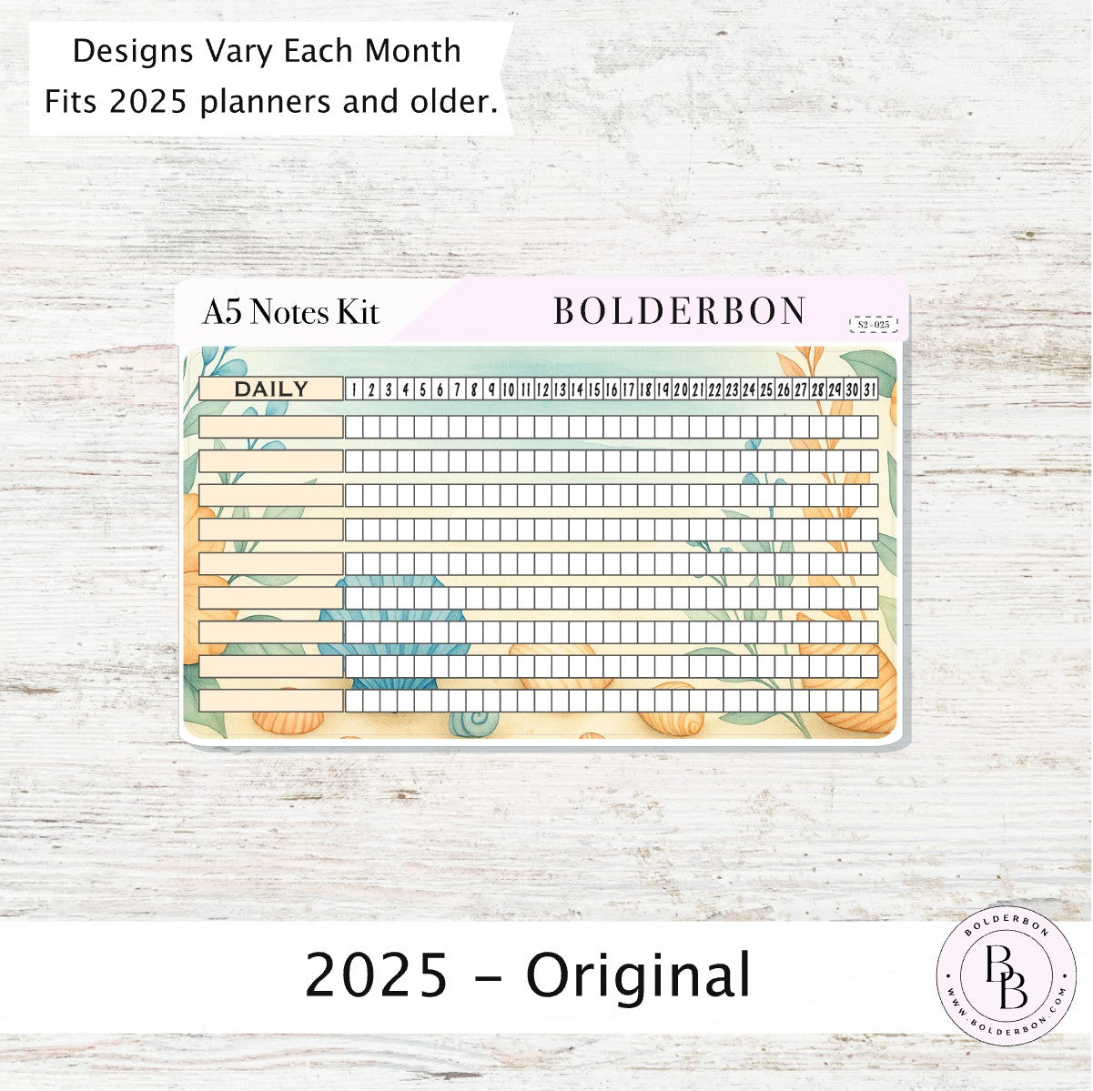 A5 DAILY DUO - Sticker Subscription