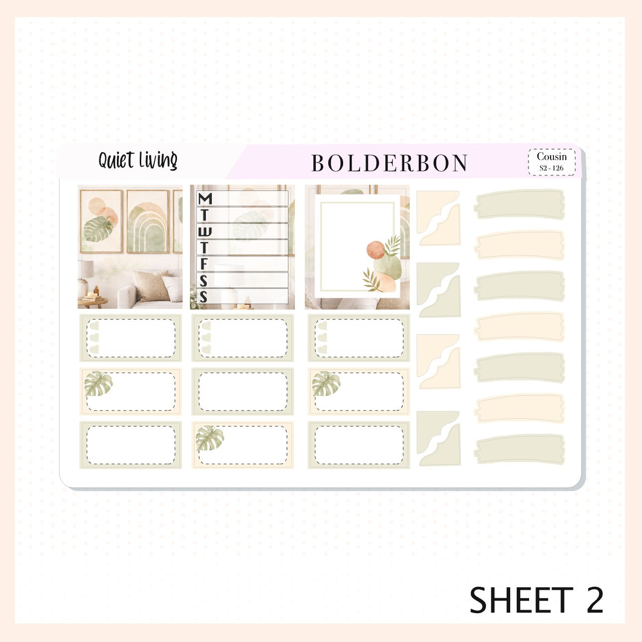 Quiet Living • Hobonichi Cousin