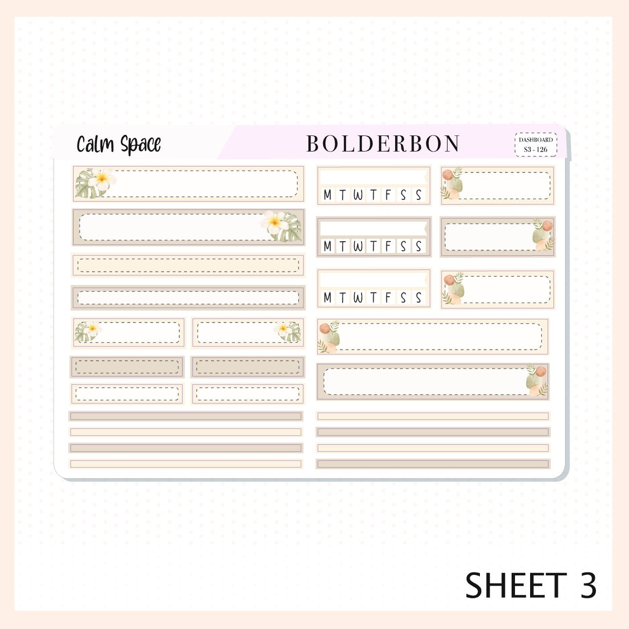 Calm Space • 7x9 EC Dashboard