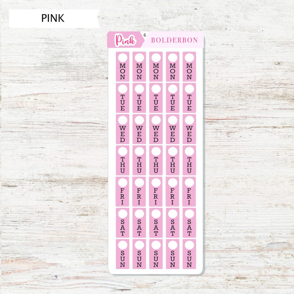MINI DATE COVERS || Hobonichi Weeks, Planner Stickers, Mini Planner, Planner Stickers, Pastel, Colorful, Hobo Stickers,