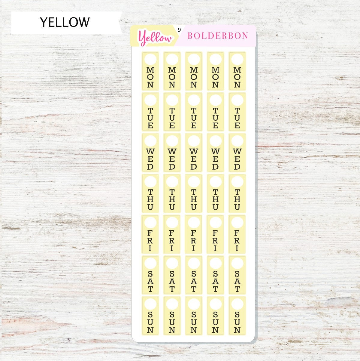 MINI DATE COVERS || Hobonichi Weeks, Planner Stickers, Mini Planner, Planner Stickers, Pastel, Colorful, Hobo Stickers,