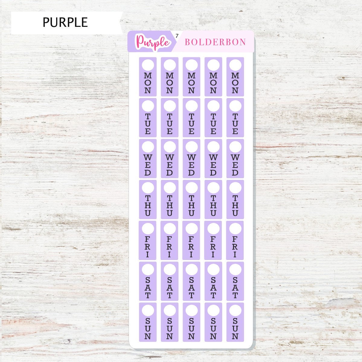 MINI DATE COVERS || Hobonichi Weeks, Planner Stickers, Mini Planner, Planner Stickers, Pastel, Colorful, Hobo Stickers,