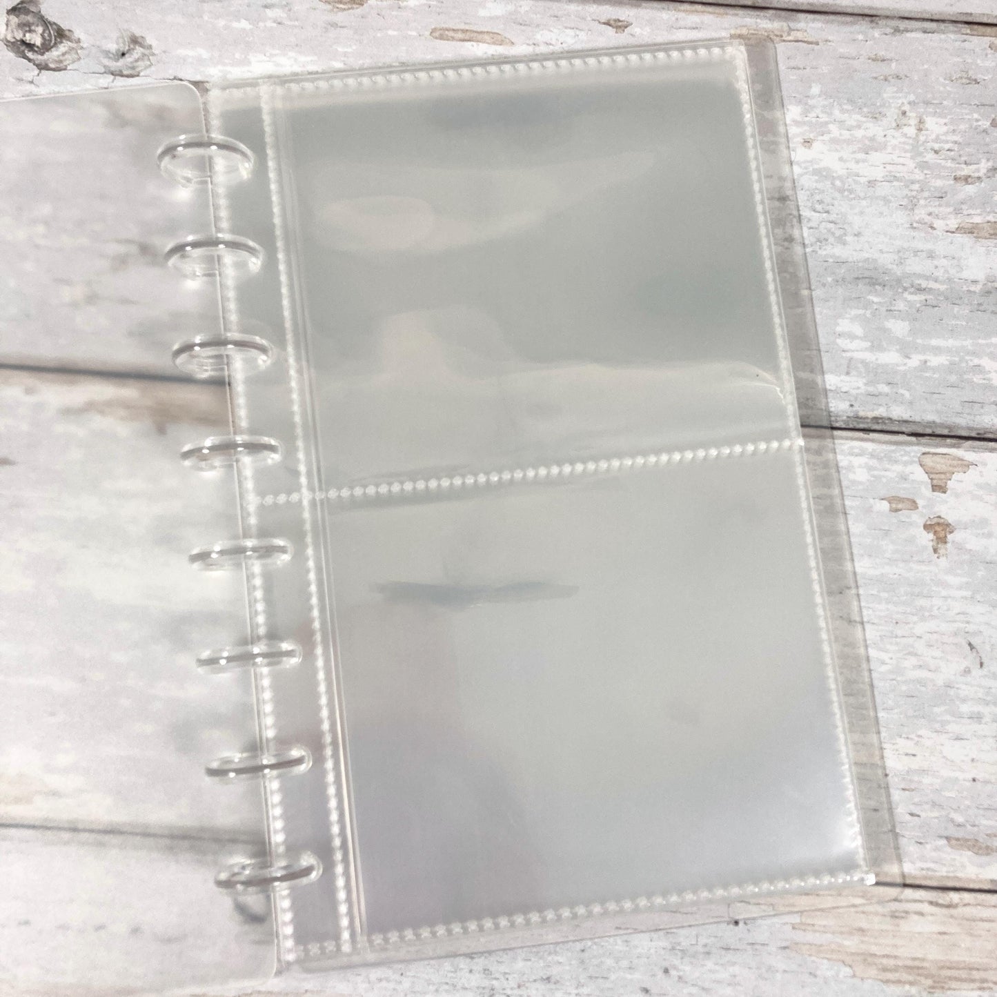 DISC ALBUM with sleeves || 6x9 Cover Size, Discbound Album, Sticker Storage, Journal Card Holder, Photo, Prints