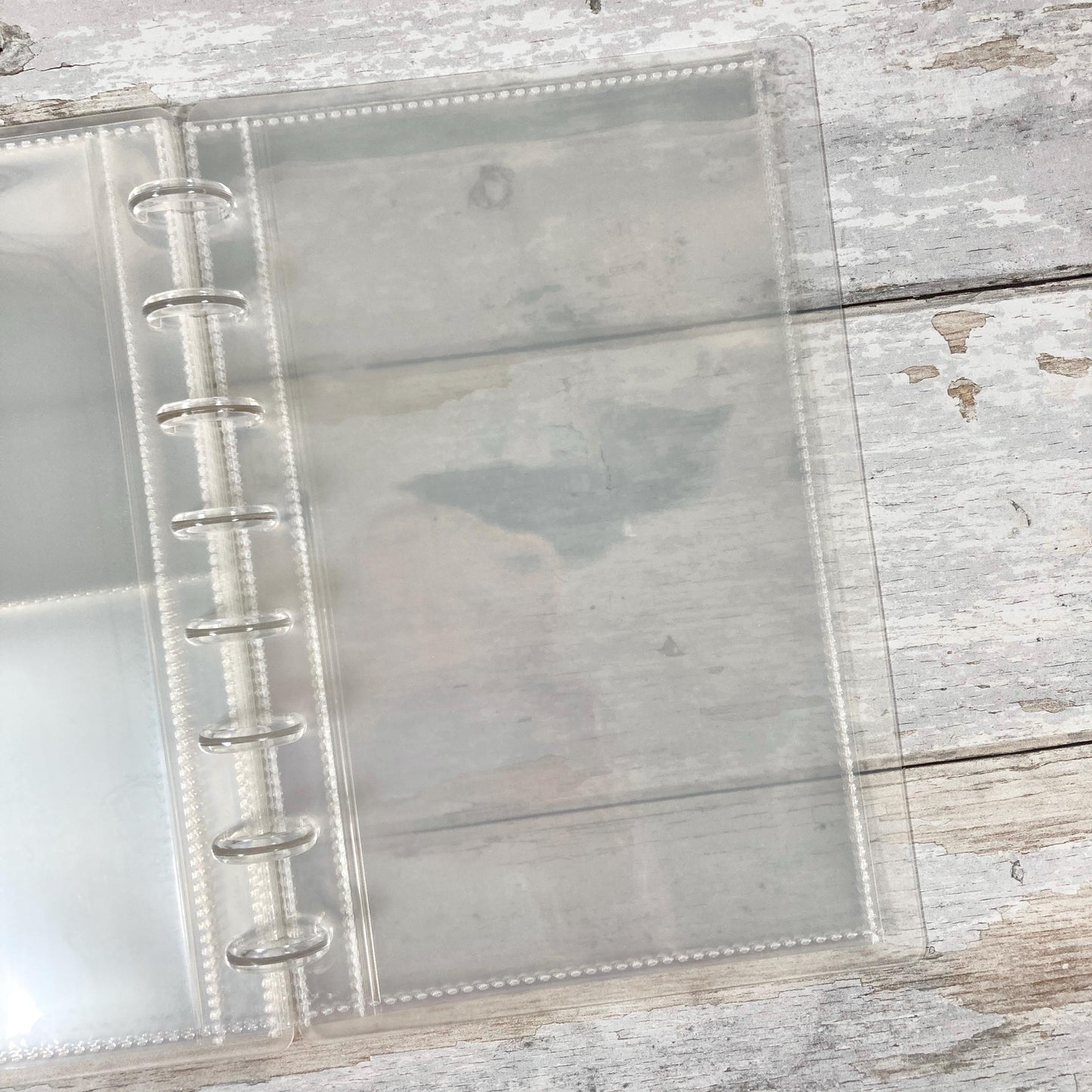 DISC ALBUM with sleeves || 6x9 Cover Size, Discbound Album, Sticker Storage, Journal Card Holder, Photo, Prints