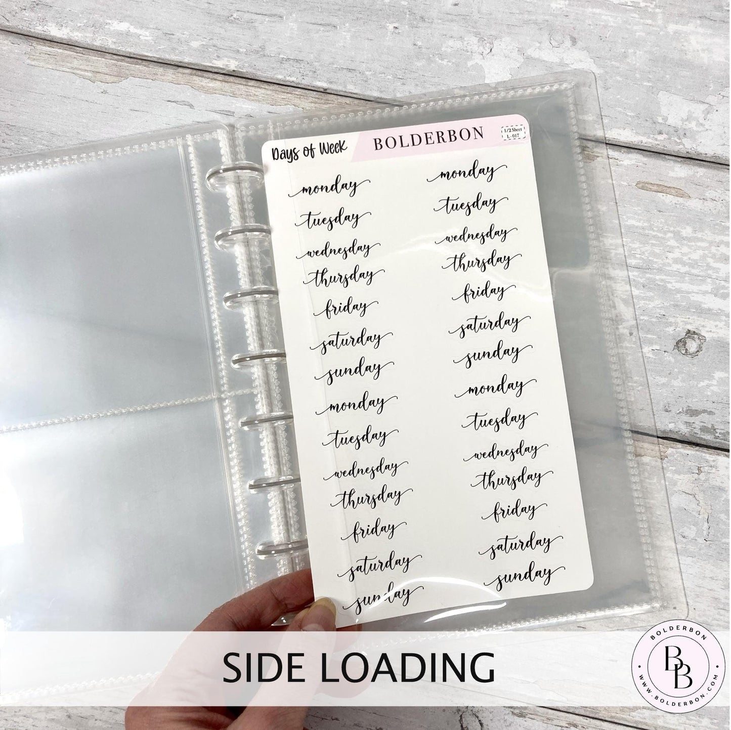 Disc Album Pocket Inserts || Set of 10 Pocket refills for Discbound sticker album, Sticker storage, Planner stickers, Journal