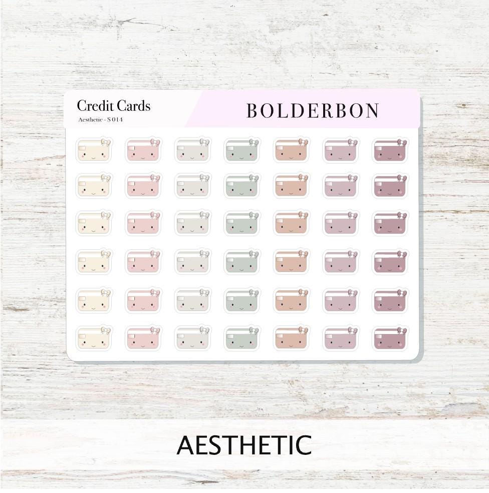 CREDIT CARD || Icon Planner Stickers