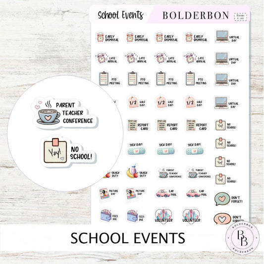 SCHOOL EVENT Stickers || Student, Teacher, Study, Academia, Academic