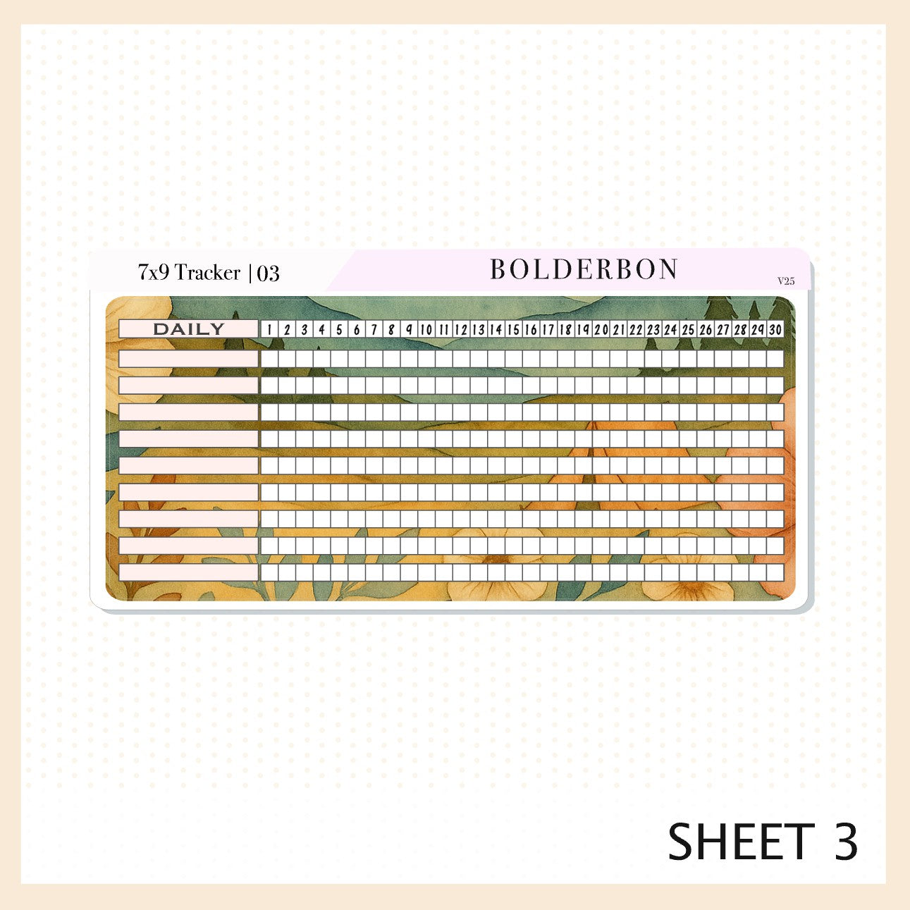 May 7x9 Notes Kit || Painter's Palette Theme, Planner Sticker Kit for Erin Condren Dashboard