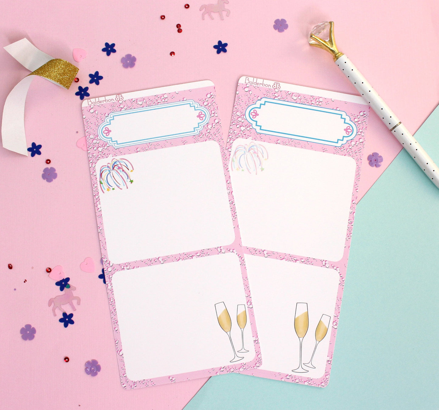 NAME PLATE STICKER || Hobonichi Weeks Full Sheet Stickers