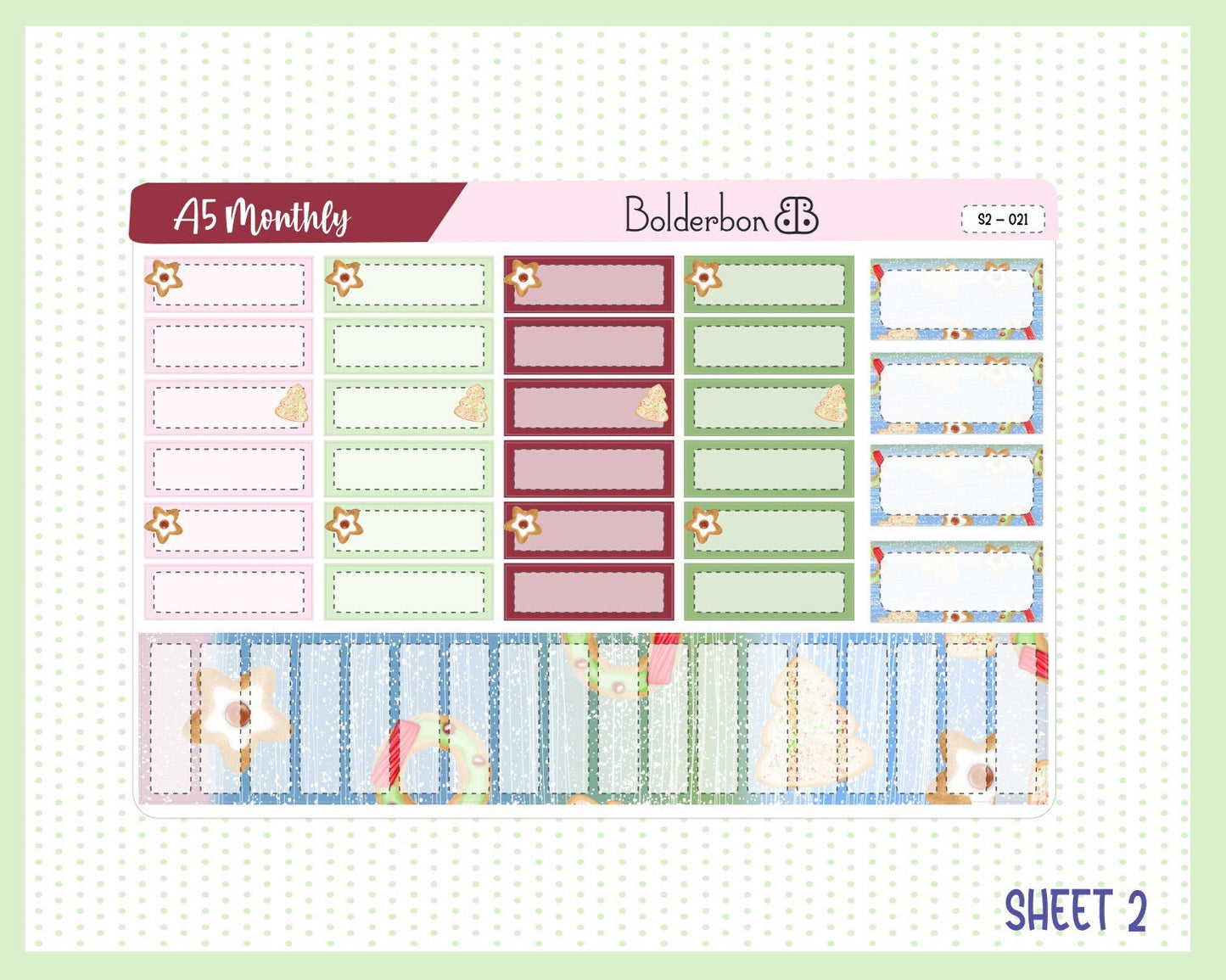 DECEMBER A5 MONTHLY KIT