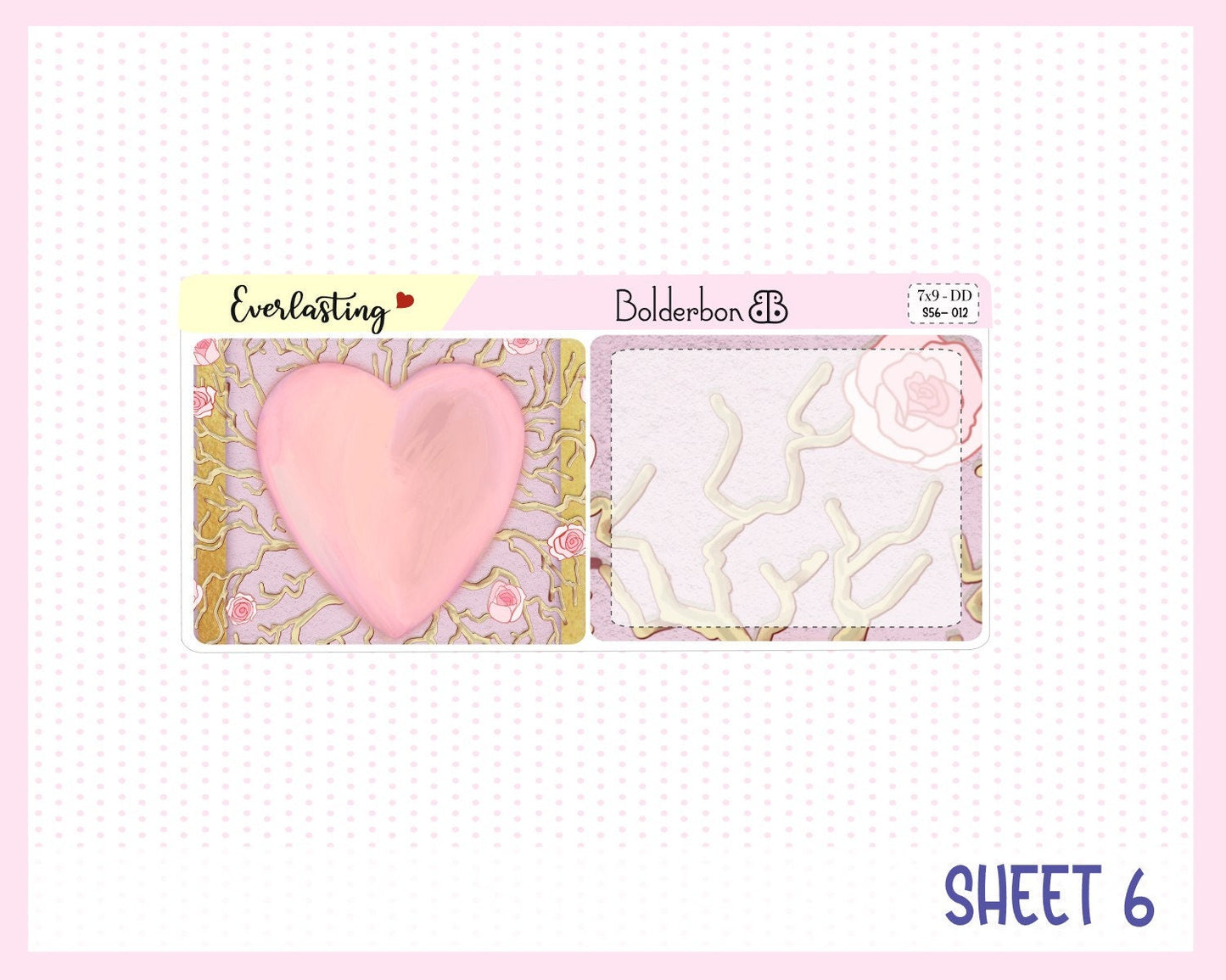 EVERLASTING "7x9 Daily Duo" || Weekly Planner Sticker Kit for Erin Condren
