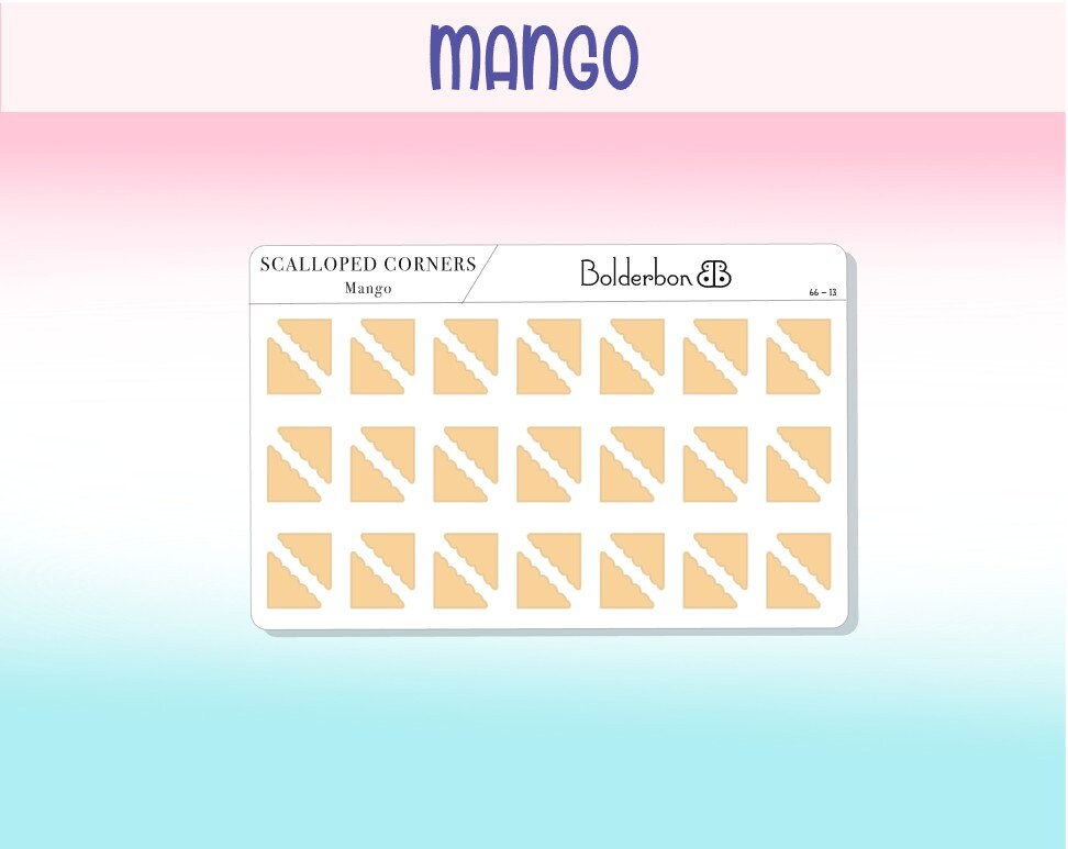 NEW* TRANSPARENT CORNERS || Frosted Clear, Colorful, Pastel, Mini Dots, Planner Stickers, Scallop, Functional
