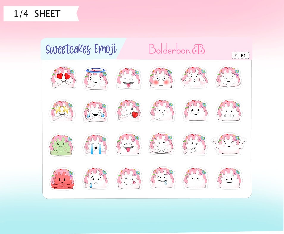 SWEETCAKES EMOJI || Cute Emotion Stickers