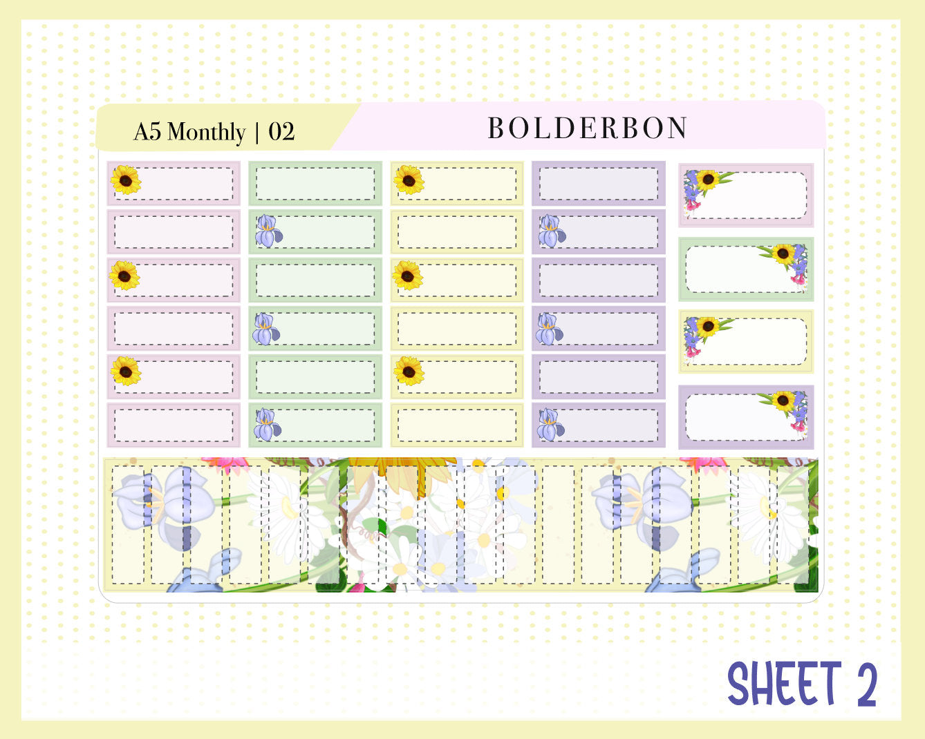 AUGUST A5 MONTHLY || Planner Sticker Kit