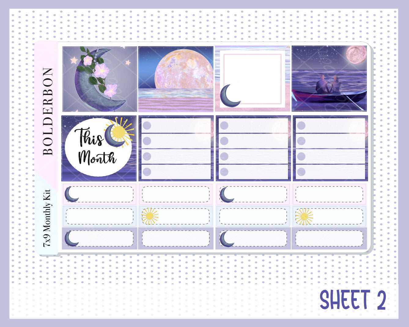 SEPTEMBER 7x9 Monthly Sticker Kit