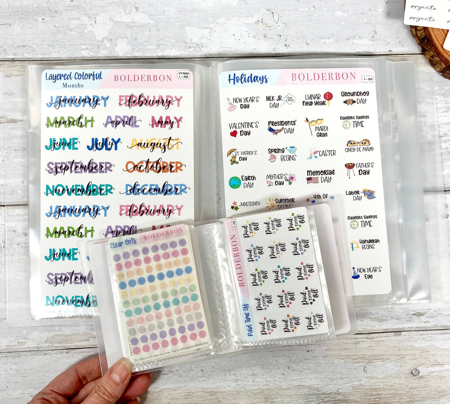 CLOVER || Sleeve Sticker Album