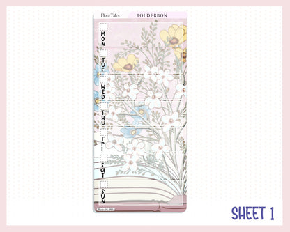 FLORA TALES Hobonichi Weeks || Weekly Planner Sticker Kit