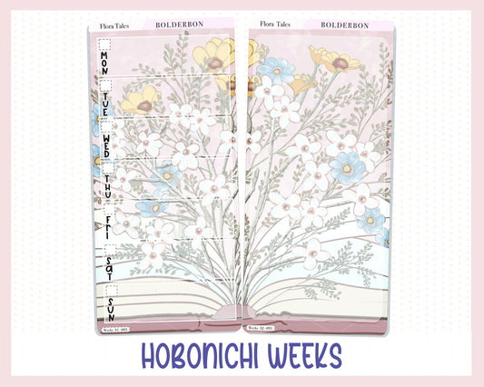 FLORA TALES Hobonichi Weeks || Weekly Planner Sticker Kit