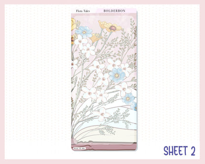 FLORA TALES Hobonichi Weeks || Weekly Planner Sticker Kit