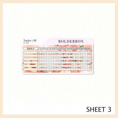 MAY A5 Notes Kit || Peach Blossom, Planner Sticker Kit for Erin Condren Planners