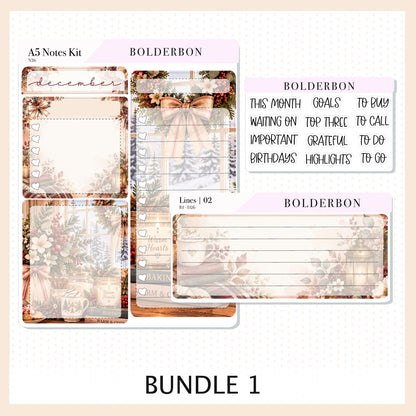 December • A5 EC Notes Kit