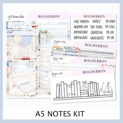 JULY • A5 EC Notes Kit