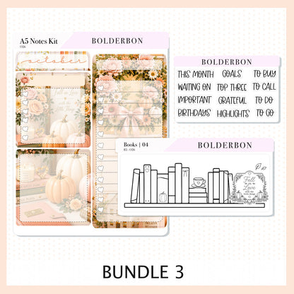 October • A5 EC Notes Kit
