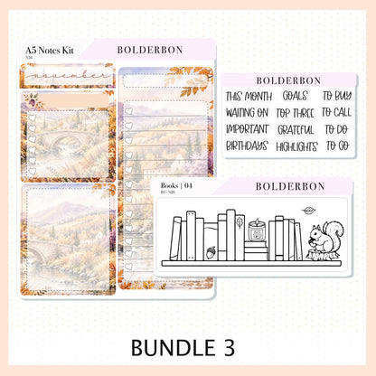 November • A5 EC Notes Kit