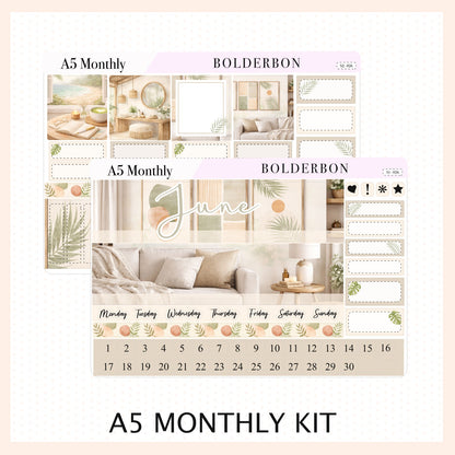 June • A5 EC Monthly