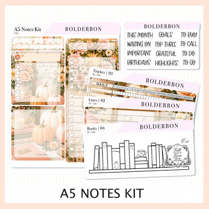 October • A5 EC Notes Kit