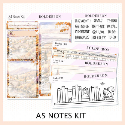 November • A5 EC Notes Kit
