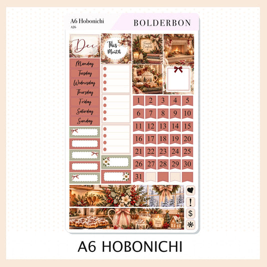 December • A6 Hobonichi