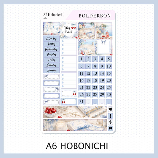 July • A6 Hobonichi
