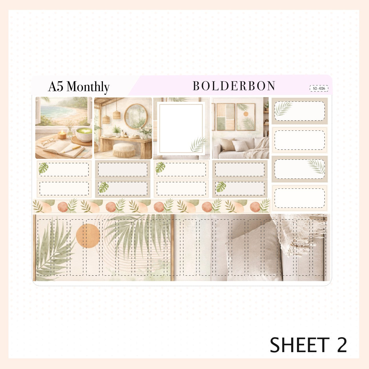 June • A5 EC Monthly