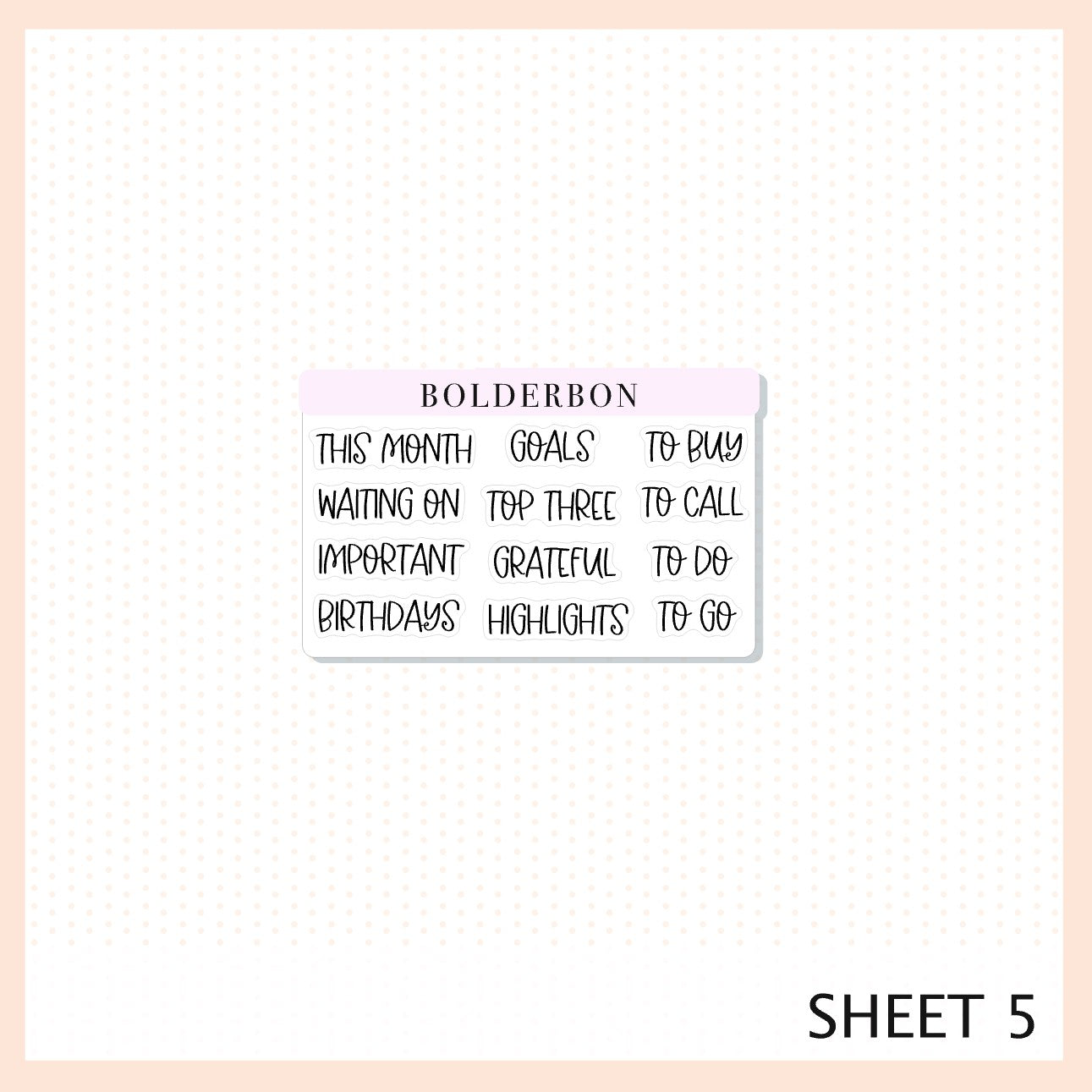 August • A5 EC Notes Kit
