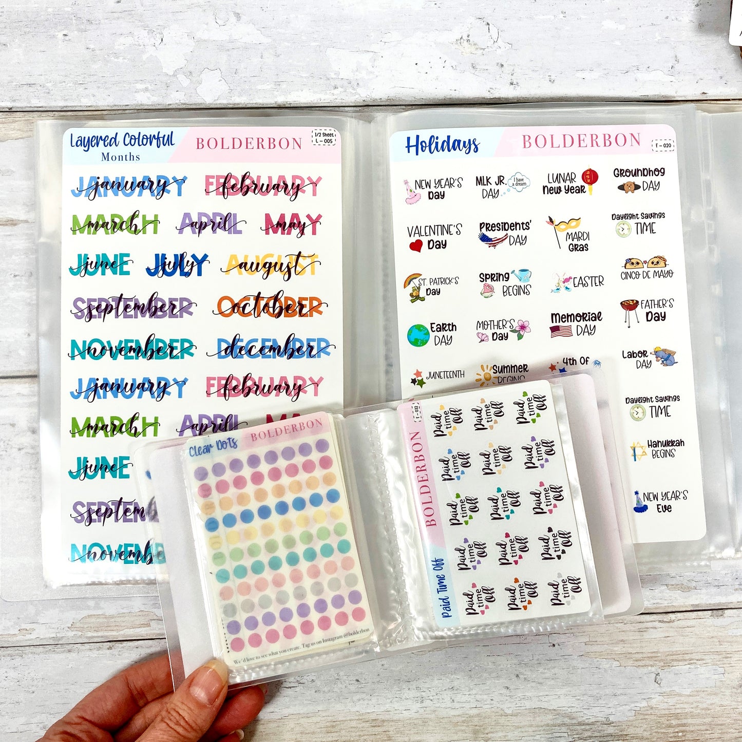 LOTUS FLOWER || Sleeve Sticker Album