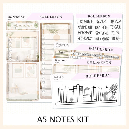 JUNE • A5 EC Notes Kit