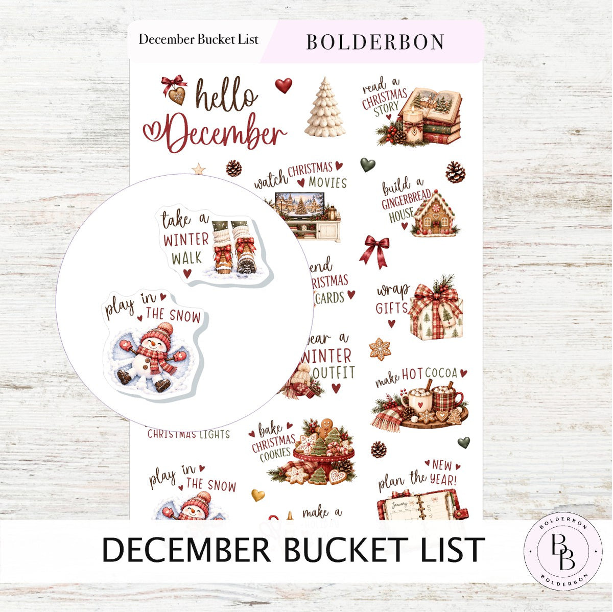 December Bucket List