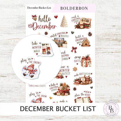 December Bucket List