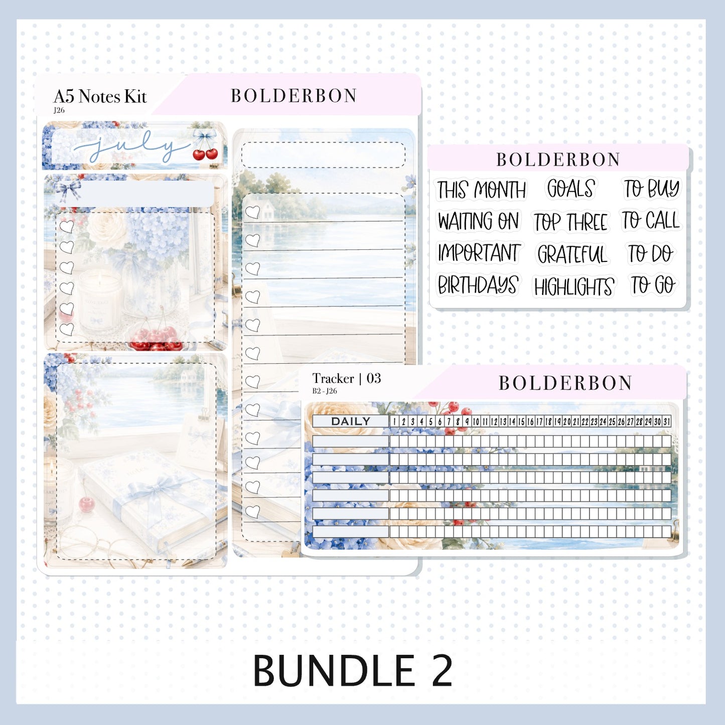 JULY • A5 EC Notes Kit
