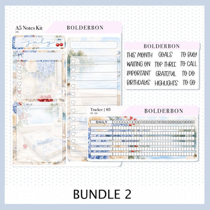 JULY • A5 EC Notes Kit
